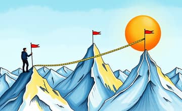 Set performance benchmarks based on personal objectives