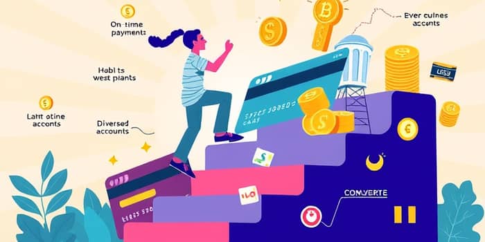 Build a strong credit profile with consistent habits