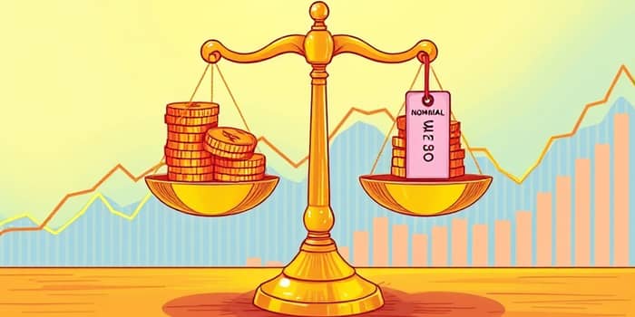 Track your return against inflation, not just percentages